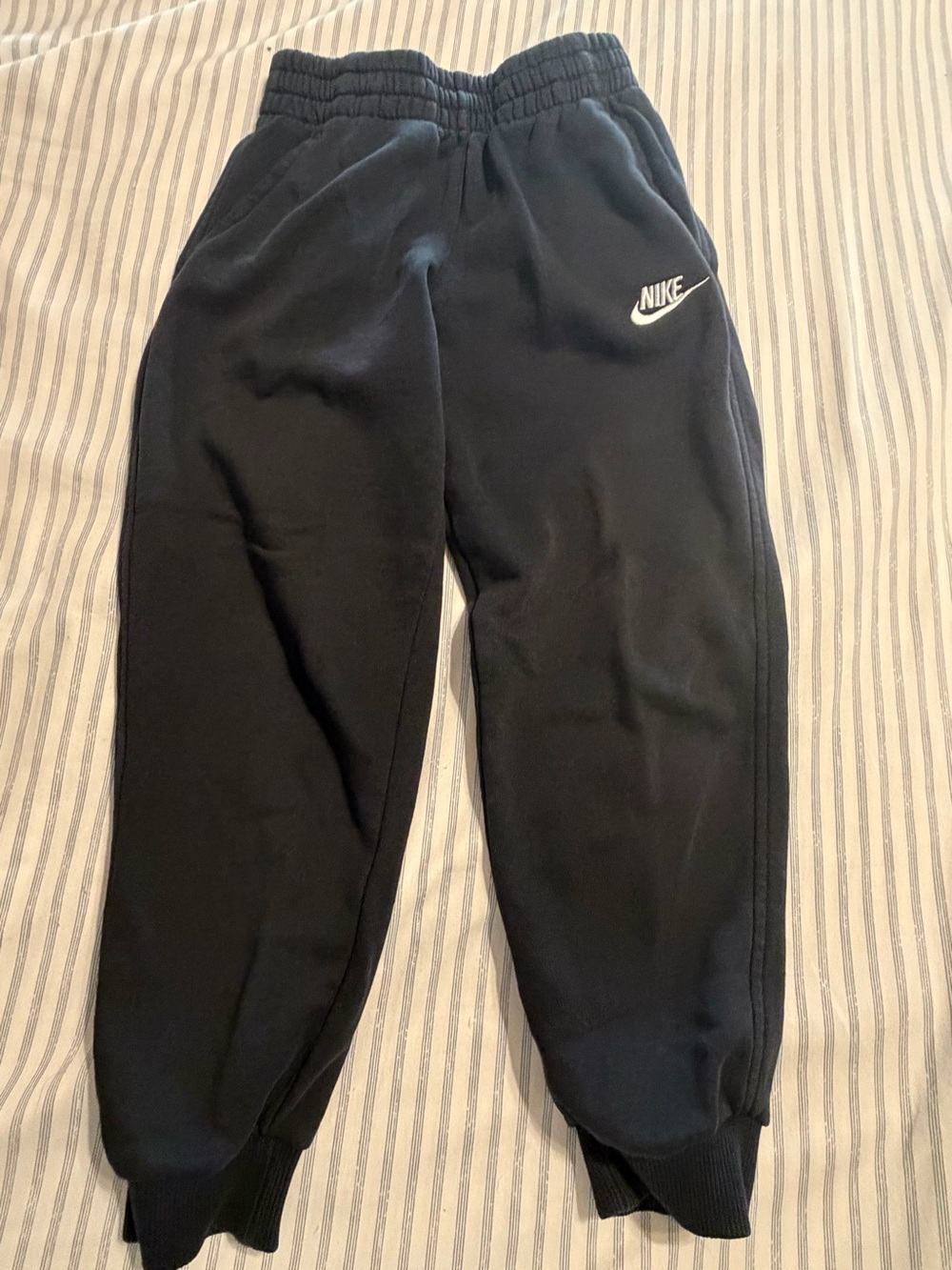 2 for$6✨Nike Black Kids Fleece Joggers, Size S (Age 8)